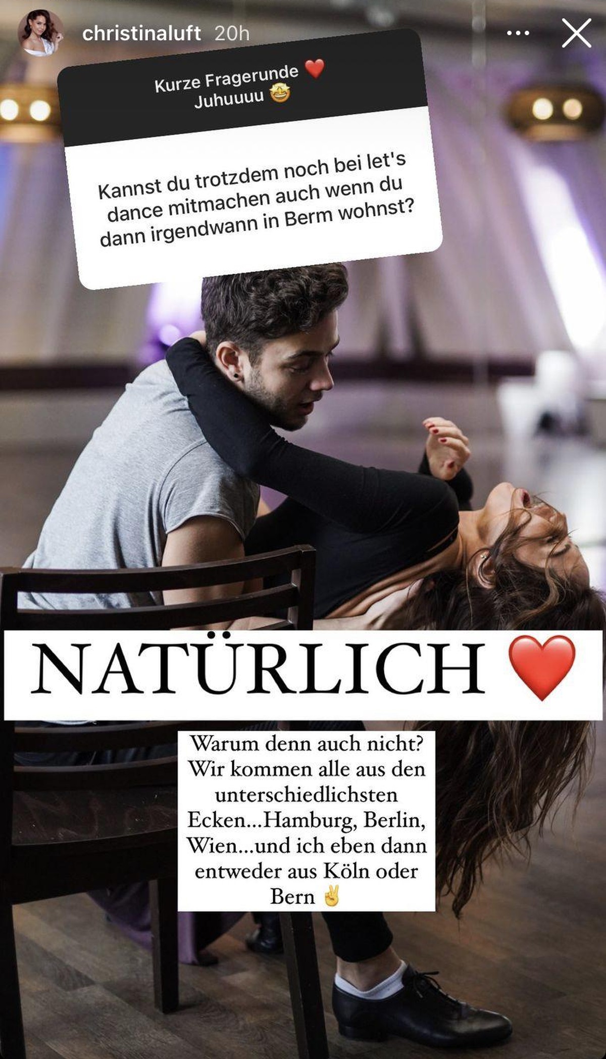 Die Profitänzerin sagt deutlich, dass ihr Wohnortwechsel kein Hindernis darstellt, nicht mehr Teil der RTL-Show zu sein.