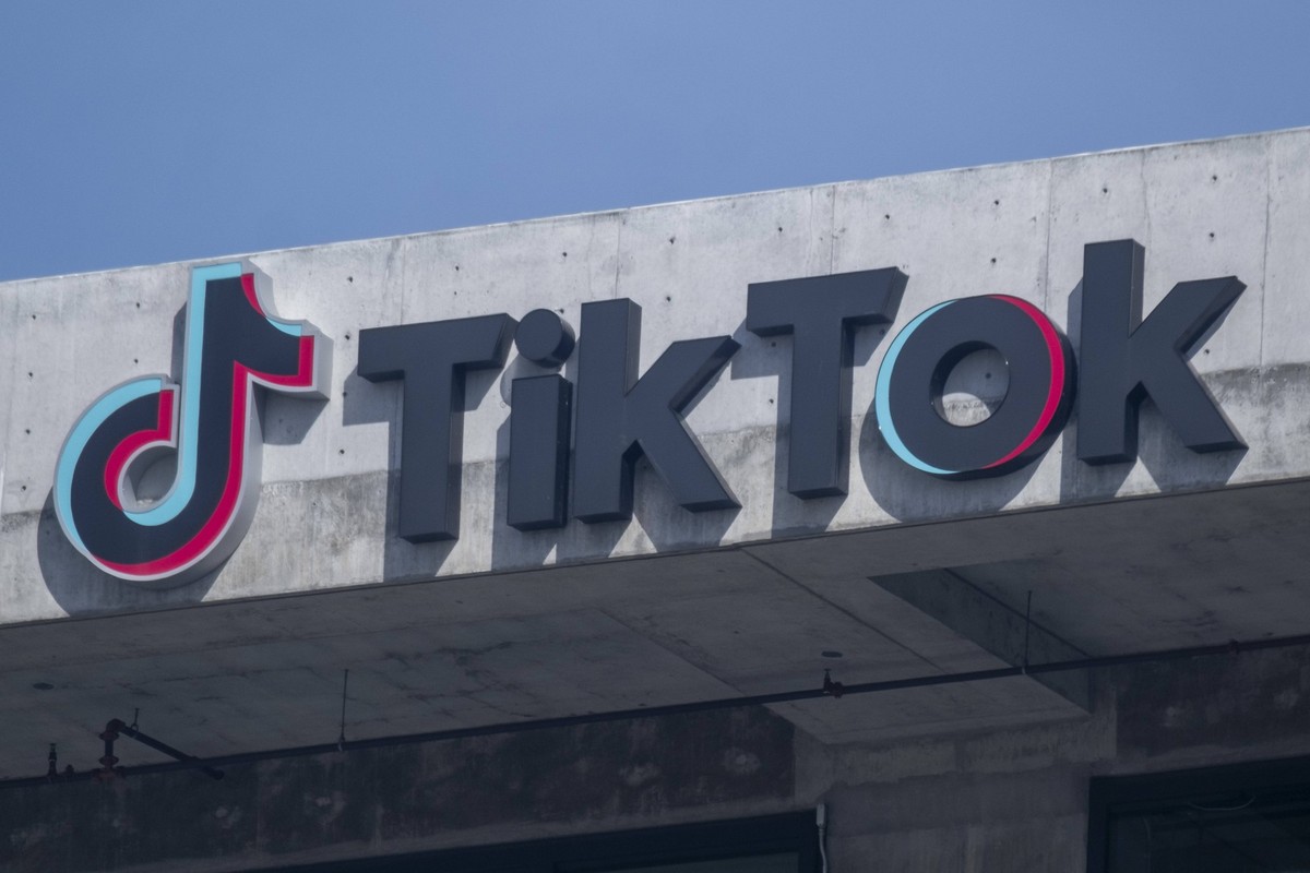 March 13, 2024, Los Angeles, California, USA: A TikTok sign is displayed on TikTok Inc. headquarters building in Culver City, California, March 13, 2024. Los Angeles USA - ZUMAc68_ 20240313_zaf_c68_00 ...
