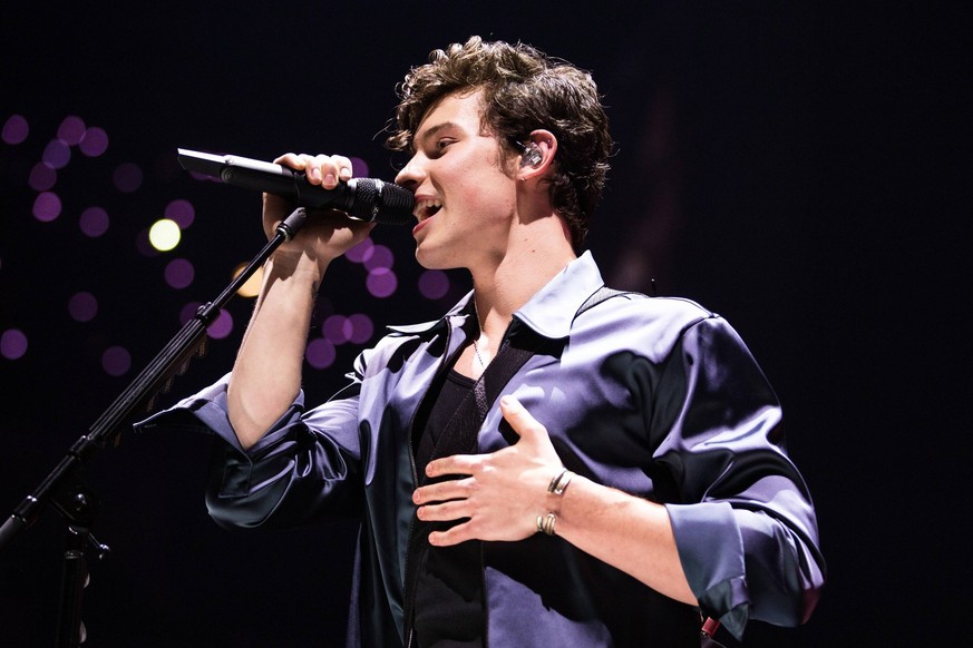April 17, 2019 - London, United Kingdom of Great Britain and Northern Ireland - Shawn Mendes performed at the The 02 Arena on April 16 2019 in London London United Kingdom of Great Britain and Norther ...
