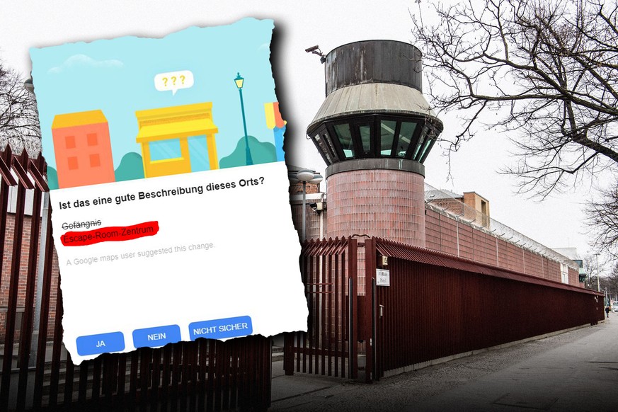Knast? Escape-Room! Auf Google haben Leute Spaß mit einer Berliner JVA