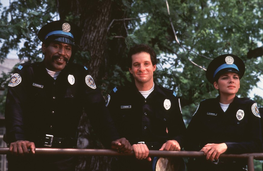 Never forget: Bubba Smith (l.) spielte in Police Academy Sergeant Moses Hightower. 1976 war er der First-Draft-Pick in der NFL, 1971 holte er .