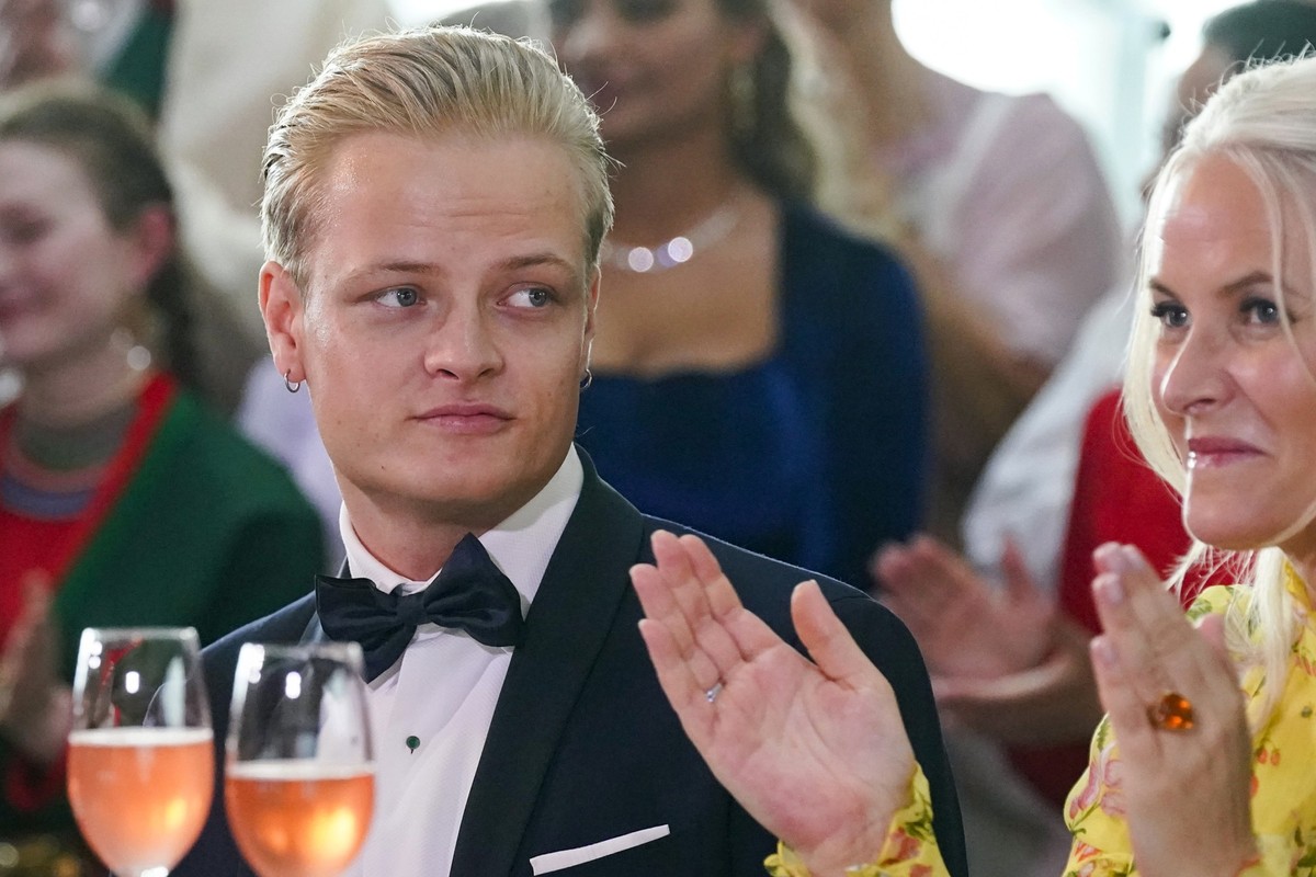 FILE - Norway&#039;s Marius Borg Hoiby and Crown Princess Mette-Marit in Oslo, June 16, 2022. (Lise Aserud/NTB via AP, File)