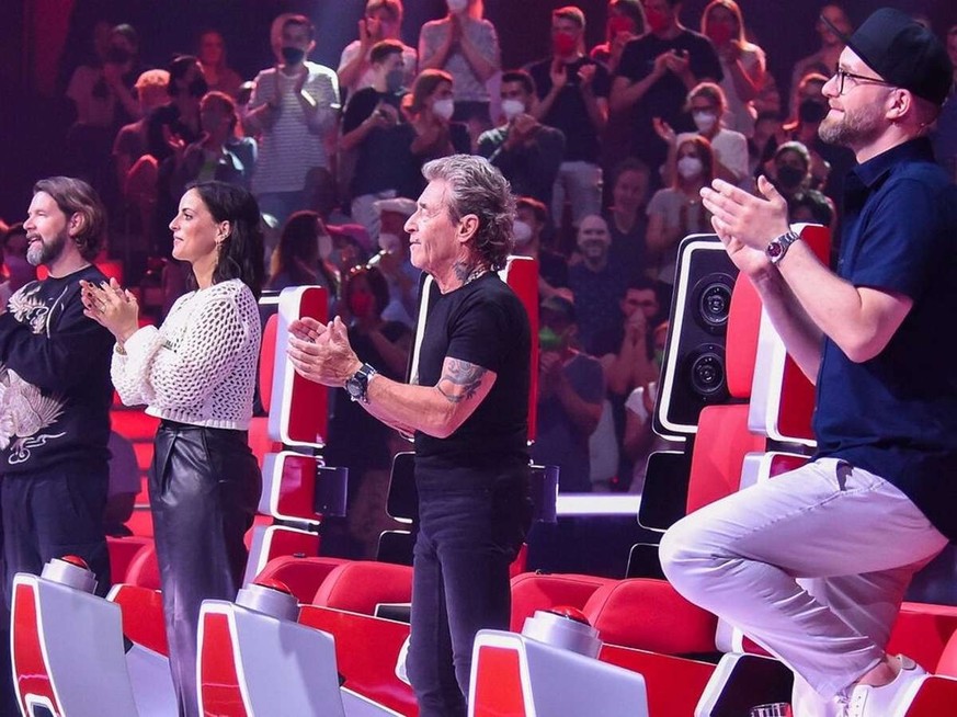 Peter Maffay (zweiter von rechts) ließ sich eines der größten "The Voice"-Talente der Staffel durch die Lappen gehen.