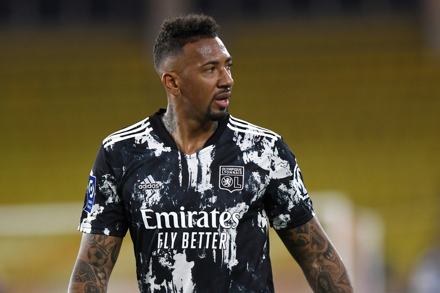 Lige 1 2021-22, AS Monaco-Olympique Lyonnais 2-0, JEROME BOATENG LIGUE 1 2021-22 AS MONACO-OLYMPIQUE LYONNAIS LIONE 2-0