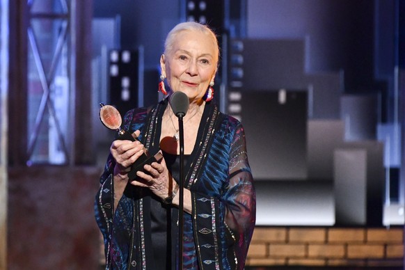 Rosemary Harris accepts the &quot;Lifetime Achievement award &quot;at the 73rd annual Tony Awards at Radio City Music Hall on Sunday, June 9, 2019, in New York. (Photo by Charles Sykes/Invision/AP)