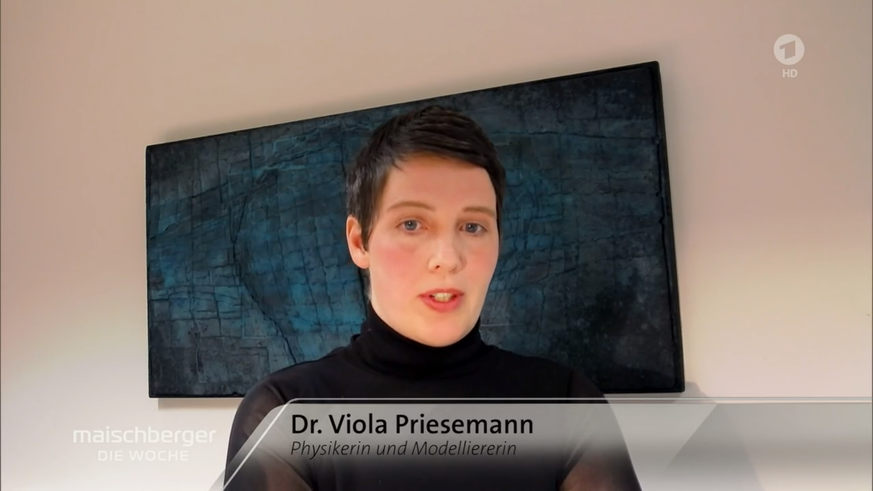 Die Physikerin Viola Priesemann erforscht die Pandemie mathematisch.