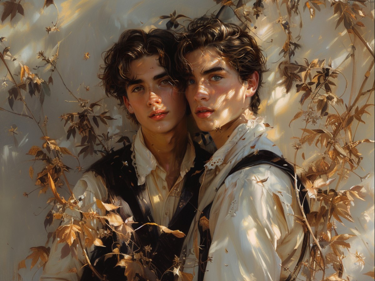 Liebe liegt in der Luft.