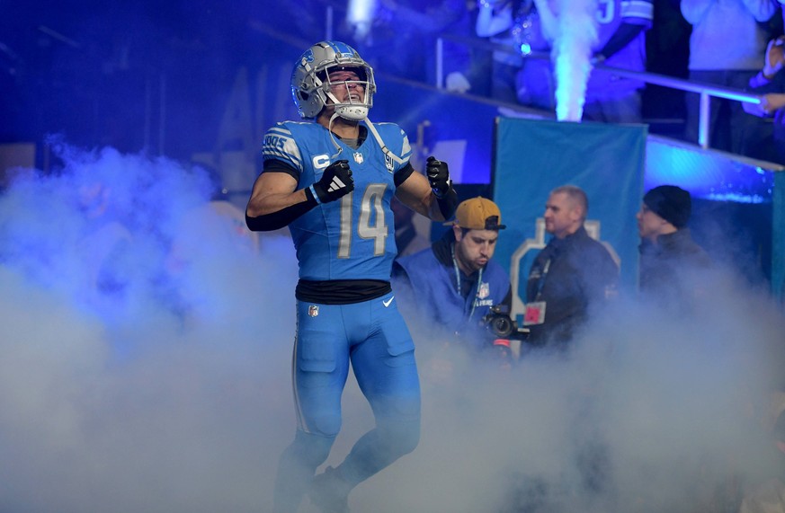NFLPlayoffs AmonRa St. Brown und Detroit Lions auf Mission Super