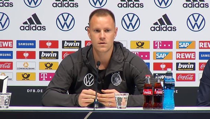 Marc-André ter Stegen am Dienstag in Dortmund.