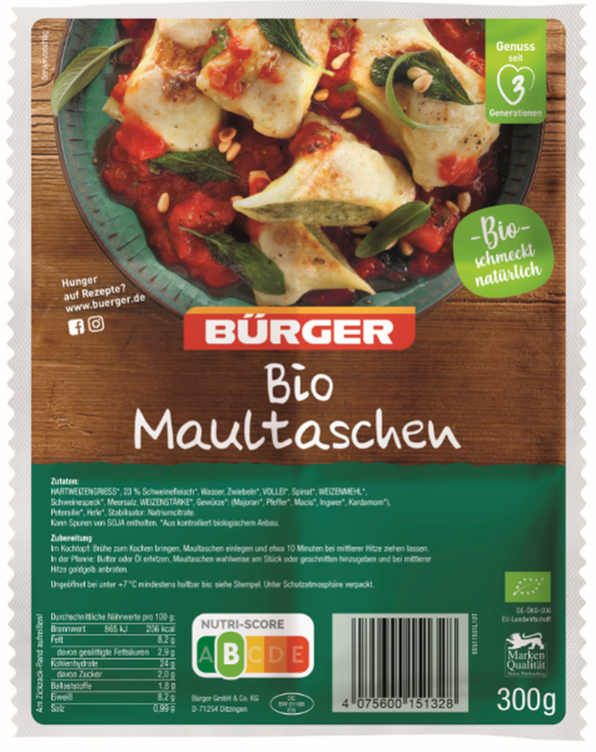 In diesen Maultaschen könnten sich kleine Metallteile befinden.