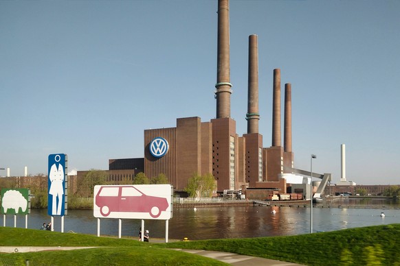 Das Auto Werk von VW in Wolfsburg, aufgenommen am 19.04.2018. Wolfsburg Germany *** The car factory of VW in Wolfsburg recorded at 19 04 2018 Wolfsburg Germany