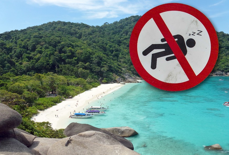 Warum Touristen nicht mehr auf dieser Trauminsel schlafen dürfen