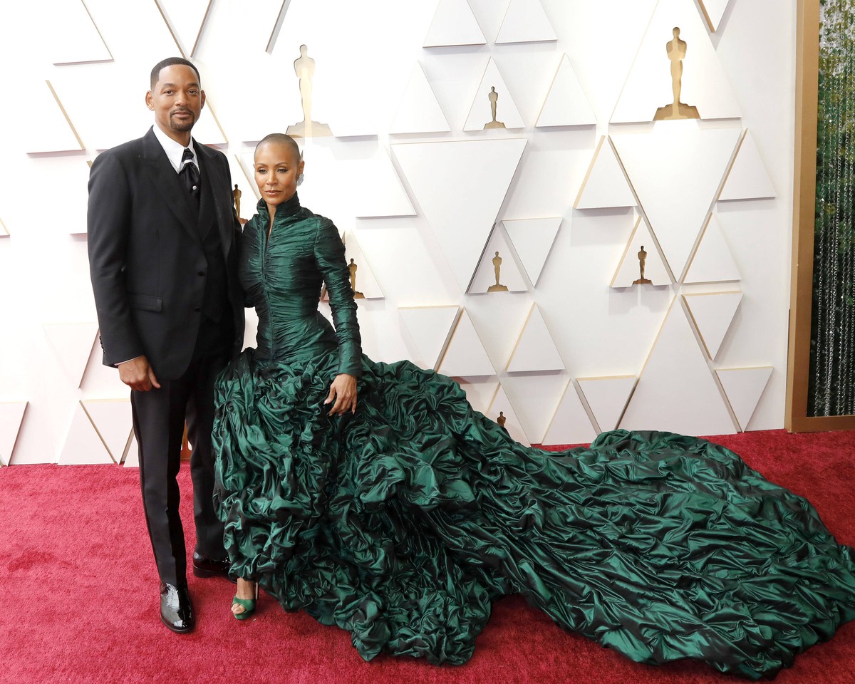 March 28, 2022, Los Angeles, CA, USA: LOS ANGELES - MAR 27: Will Smith, Jada Pinkett Smith at the 94th Academy Awards at Dolby Theater on March 27, 2022 in Los Angeles, CA Los Angeles USA - ZUMAb170 2 ...