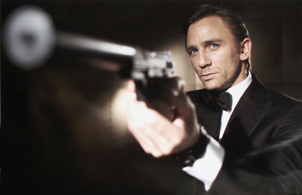 UNDATED: In this undated handout photo from Eon Productions, actor Daniel Craig poses as James Bond. Craig was unveiled as legendary British secret agent James Bond 007 in the 21st Bond film Casino Ro ...