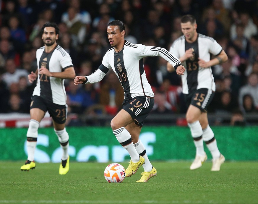 Leroy Sane GER . England-Deutschland . Fussball-L