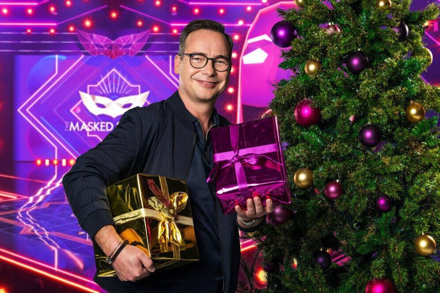 Matthias Opdenhövel führte auch durch die Weihnachtsausgabe von "The Masked Singer".