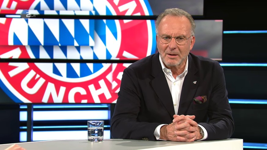 Karl-Heinz Rummenigge äußert sich im "Aktuellen Sportstudio" zu der Kritik, die es am Verhalten der Bayern in der Pandemie gab.