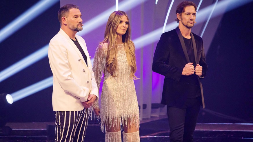 Heidi Klum, Thomas Hayo und Michael Michalsky