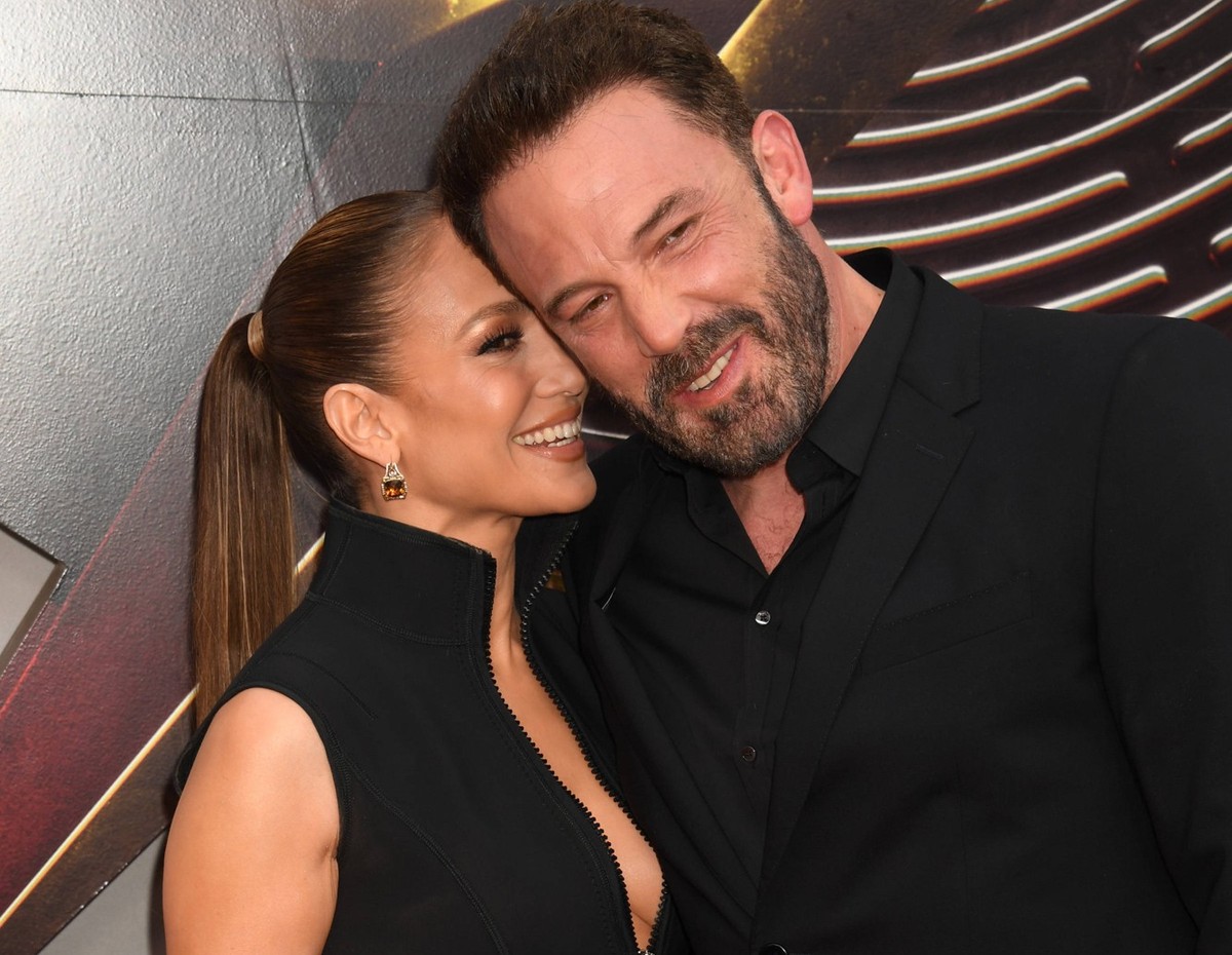 **FILE PHOTO** Jennifer Lopez Files For Divorce. LOS ANGELES, CA - JUNE 12: Jennifer Lopez and Ben Affleck at The Flash Premiere on June 12, 2023 at the TCL Chinese Theater in Los Angeles, California. ...