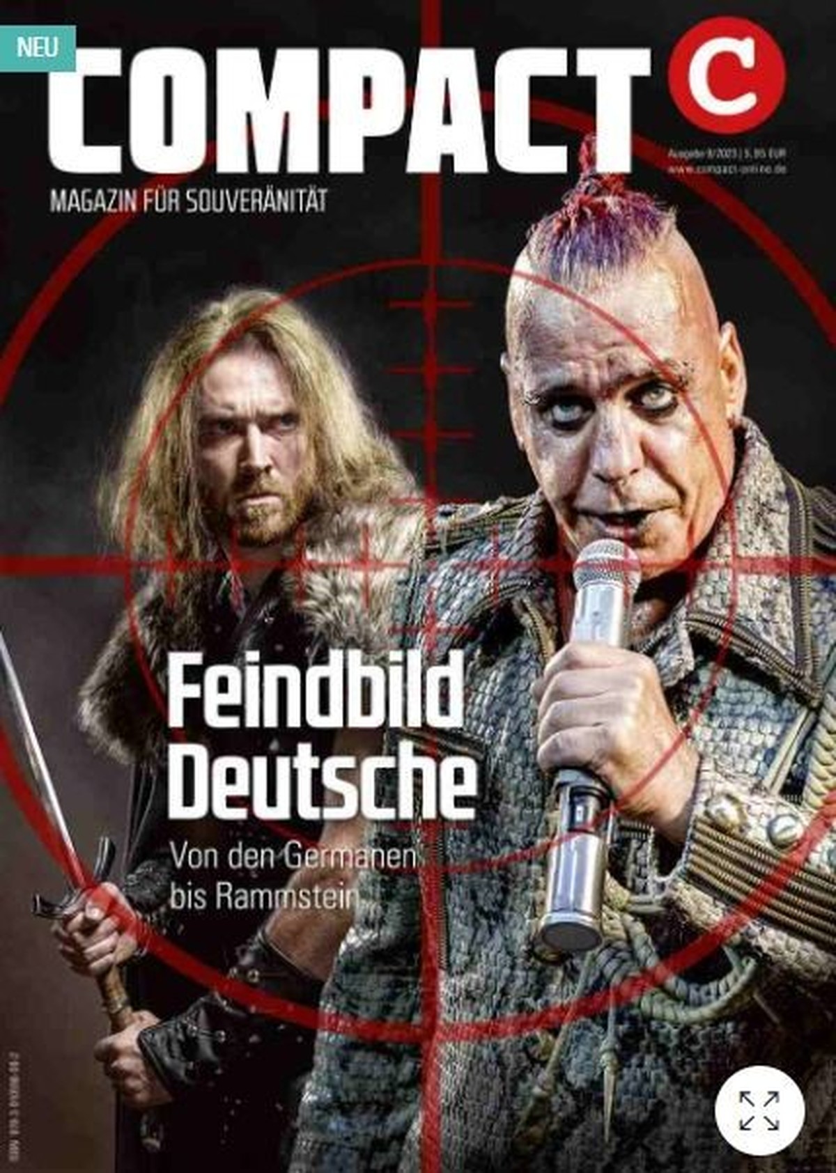 So sieht das umstrittene "Compact"-Cover der aktuellen Ausgabe aus.