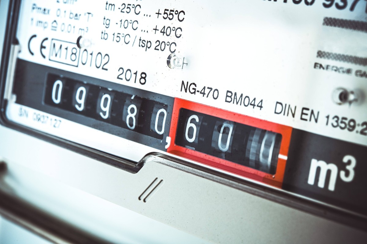 Gasz�hler, Gaspreis *** Gas meter, gas price
