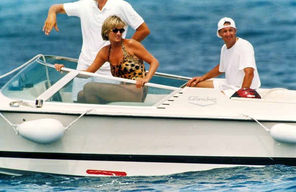 Prinzessin Diana verbrachte viel Zeit in Saint Tropez.