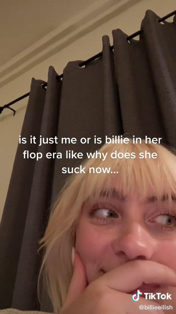 Billie Eilish geht humorvoll mit Kritik ihrer Fans um.