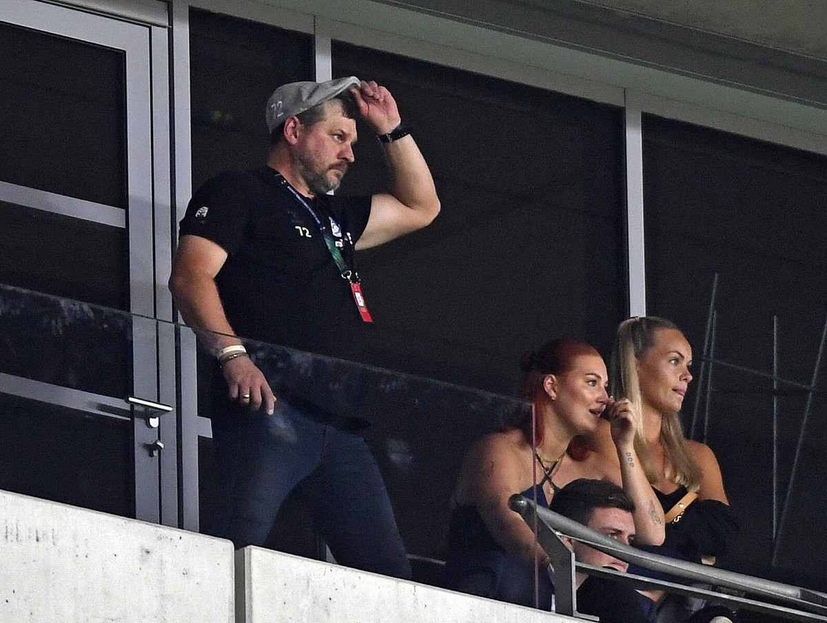 08.09.2022, Nice, France, Allianz Riviera, OGC Nice vs 1. FC Koeln - UEFA Europa Conference League 2022-2023 - Group D, Trainer Steffen Baumgart 1. FC Koeln gestikuliert, gestik Foto Ralf Treese Nice ...