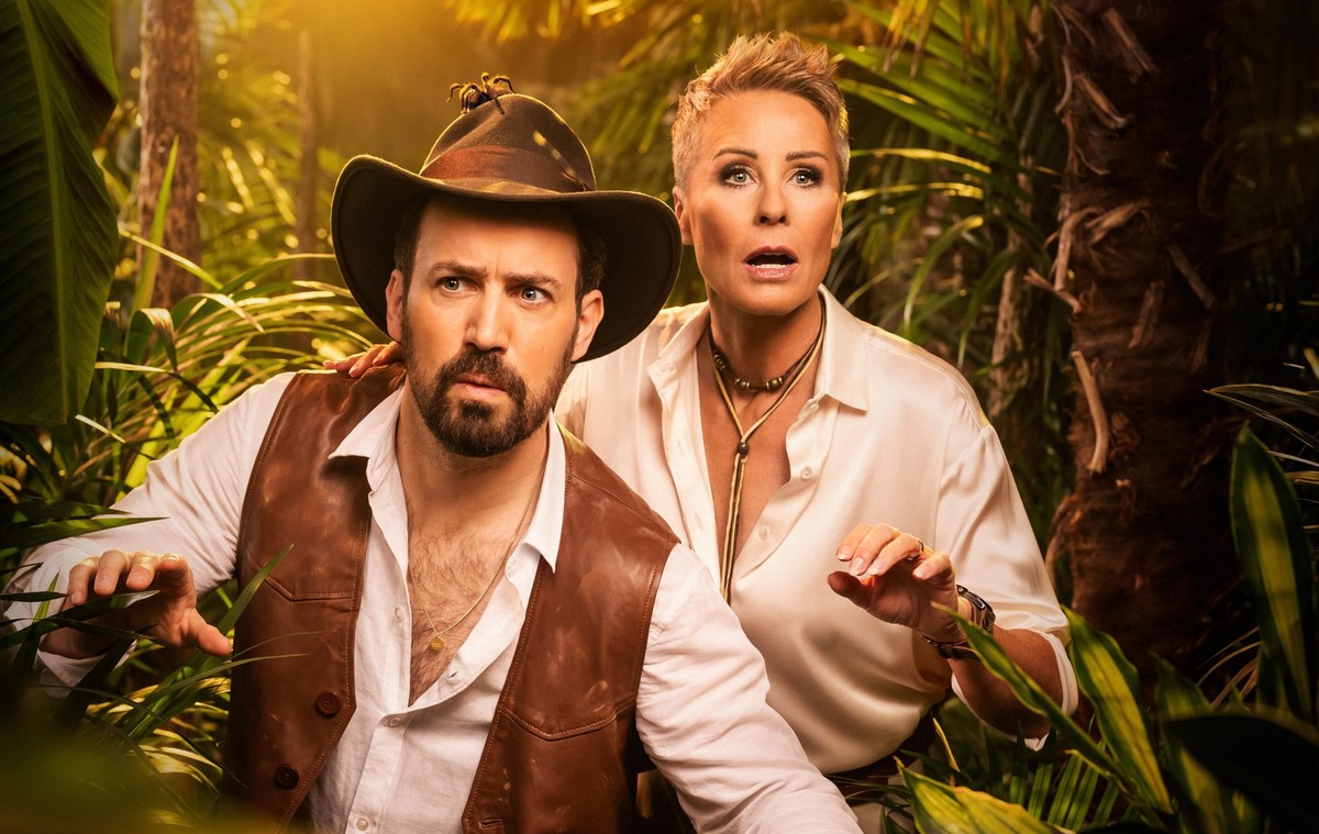 Keyart mit den beiden Moderatoren Jan K