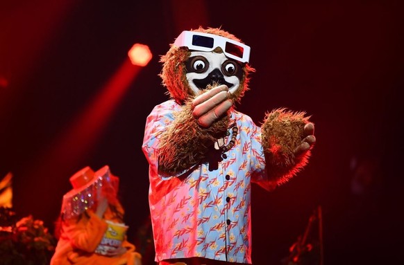 Das Faultier steht im "Masked Singer"-Finale.