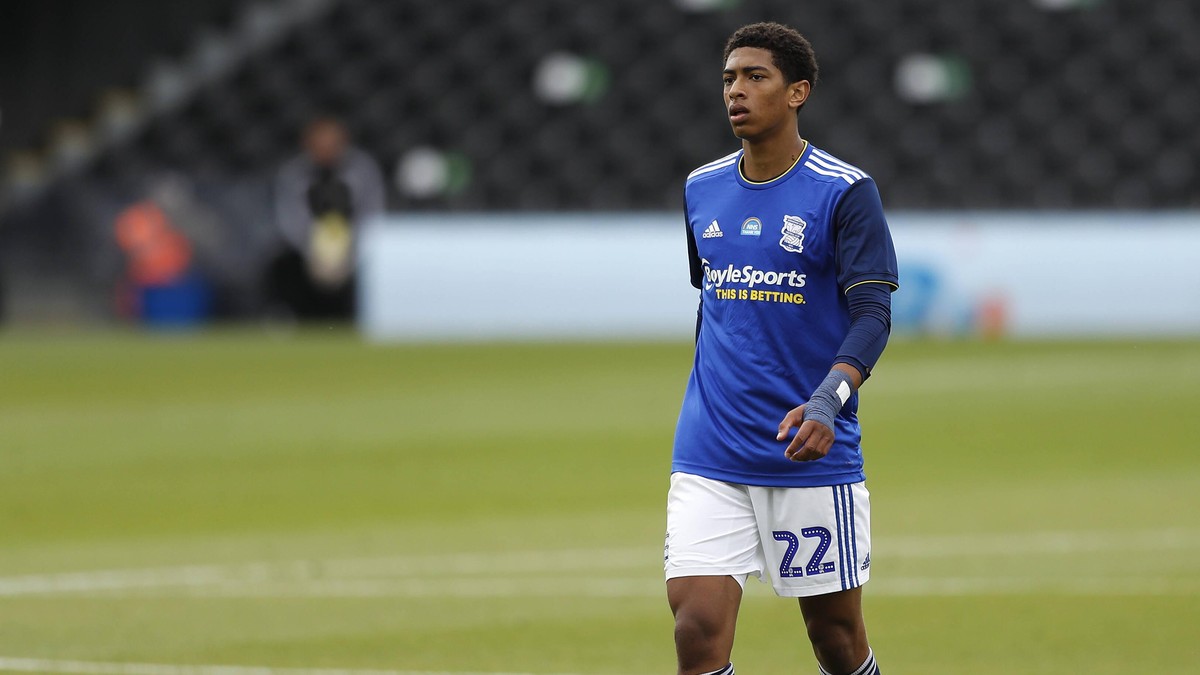 4th July 2020 Craven Cottage, London, England English Championship Football, Fulham versus Birmingham City Jude Bellingham of Birmingham City PUBLICATIONxNOTxINxUK ActionPlus12222736 JohnxPatrickxFlet ...