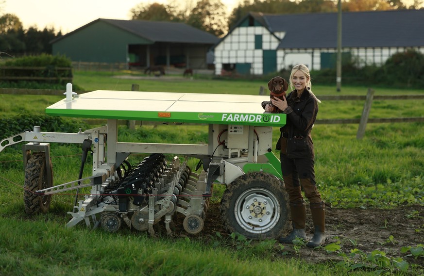 Marie Hoffmann ist sowohl Landwirtin als auch Agrarfluencerin.