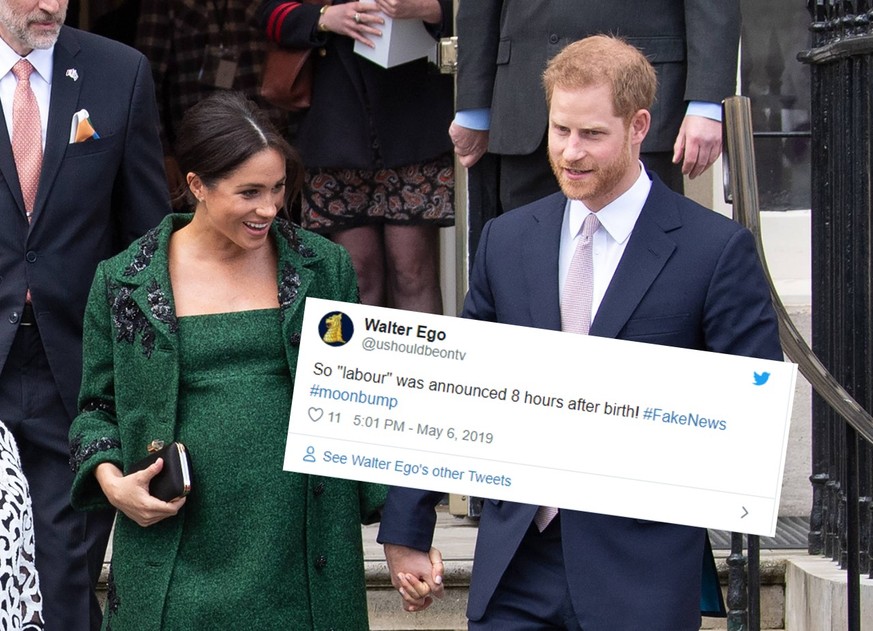 Die Schwangerschaft und Baby Sussex alles nur #FakeNews?