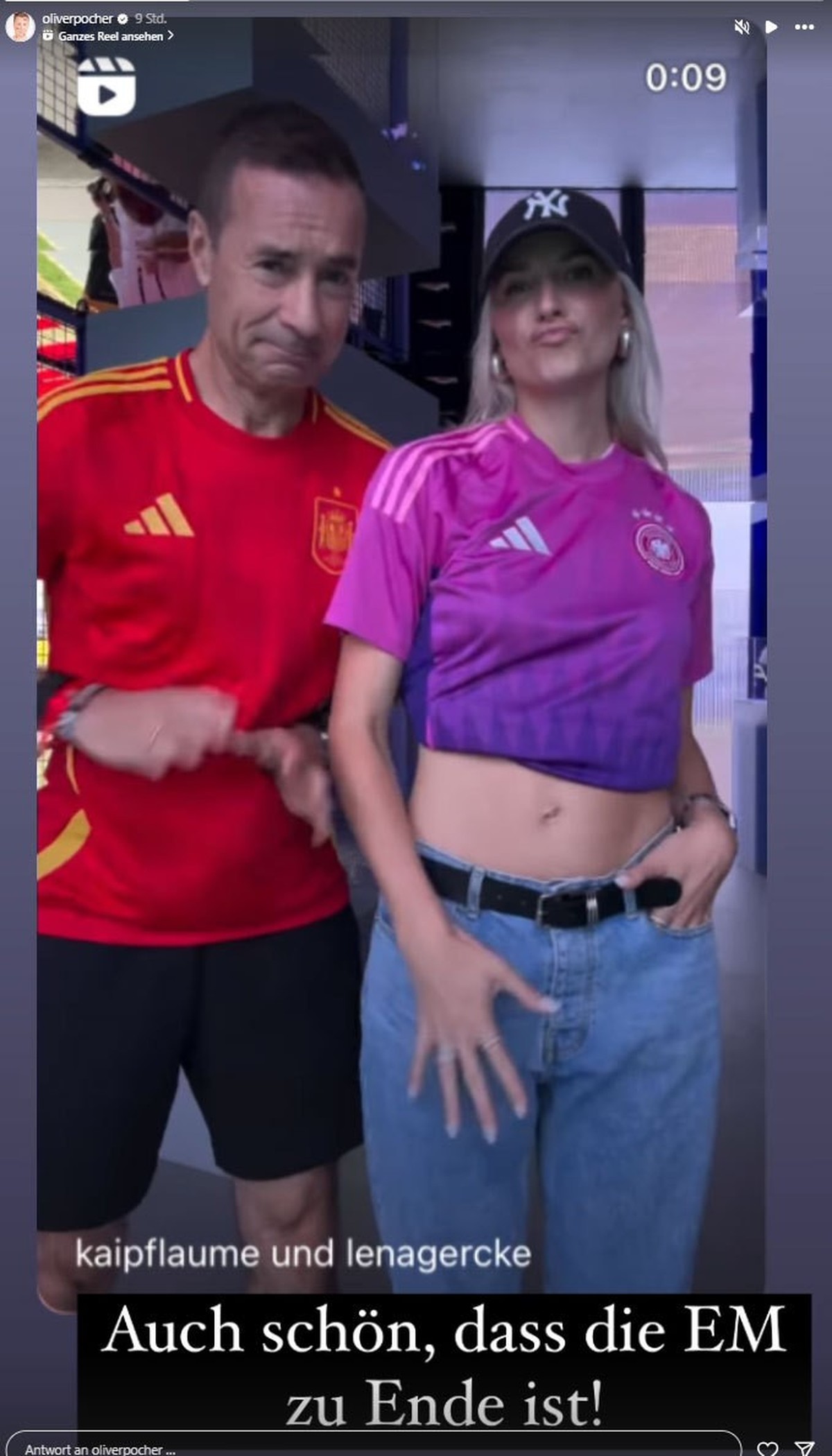 Oliver Pocher gefällt ein Clip von Kai Pflaume nicht.