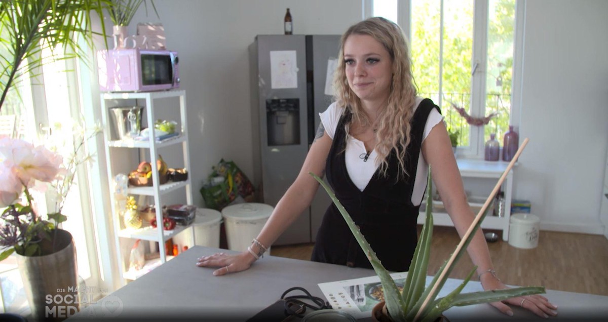 Anne Wünsche wurde für den Dreh zu Hause besucht.