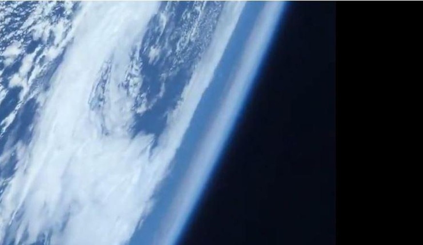 "Atemberaubende Perspektive": Ein Nasa-Astronaut ist vo diesem Anblick aus dem Orbit sehr ergriffen.