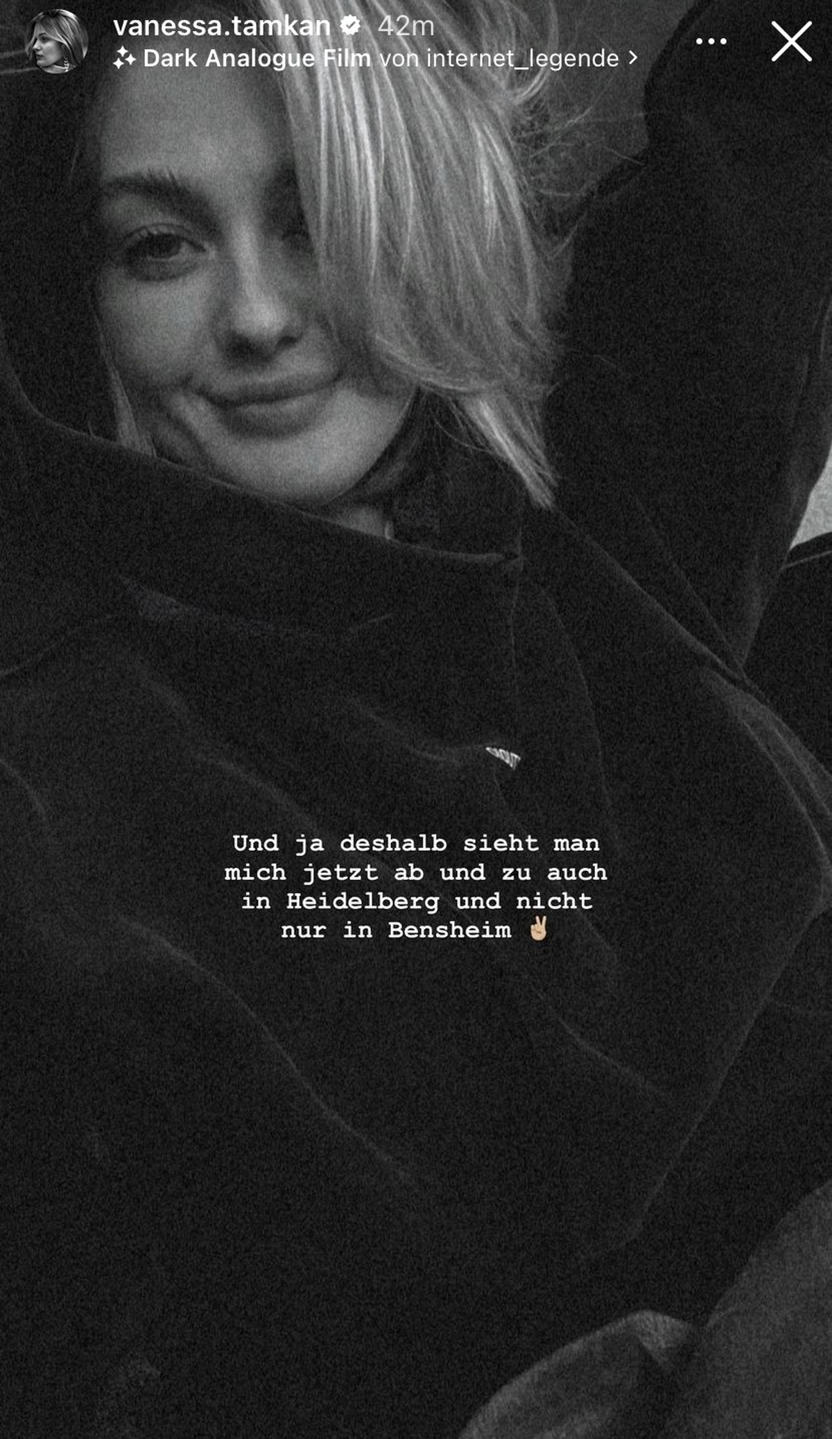 Die Ex-"GNTM"-Finalistin erklärt, dass sie nun künftig nicht nur in ihrer Heimatstadt anzutreffen sei.
