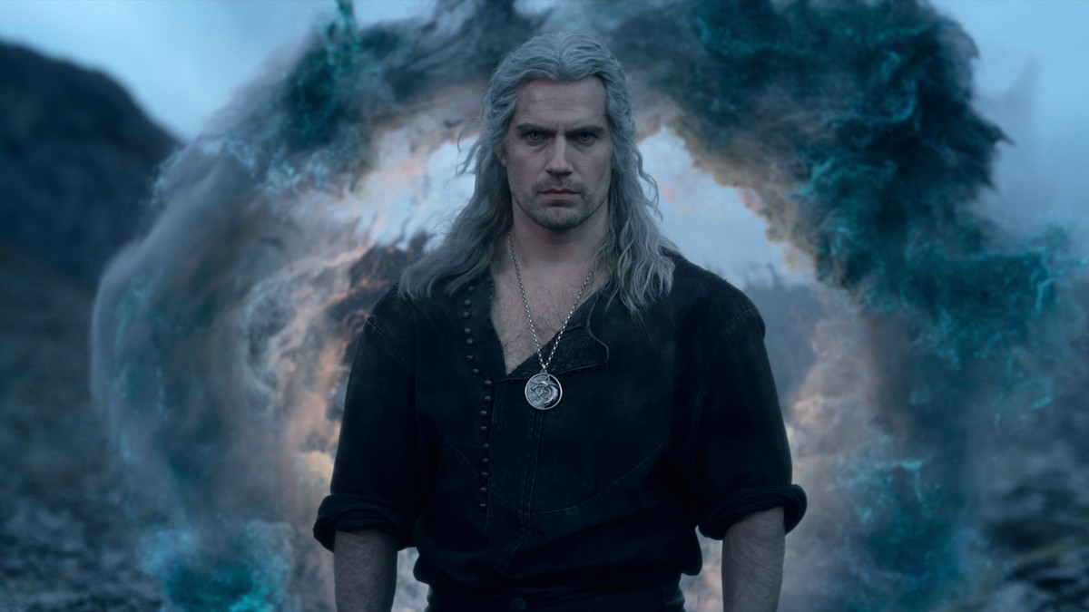 HANDOUT - 10.05.2023, ---: Henry Cavill steht als Hexer Geralt von Riva im Mittelpunkt der polnisch-amerikanischen Netflix-Fantasyserie «The Witcher». (zu dpa: «Staffel 4 von «The Witcher» im Dreh - S ...