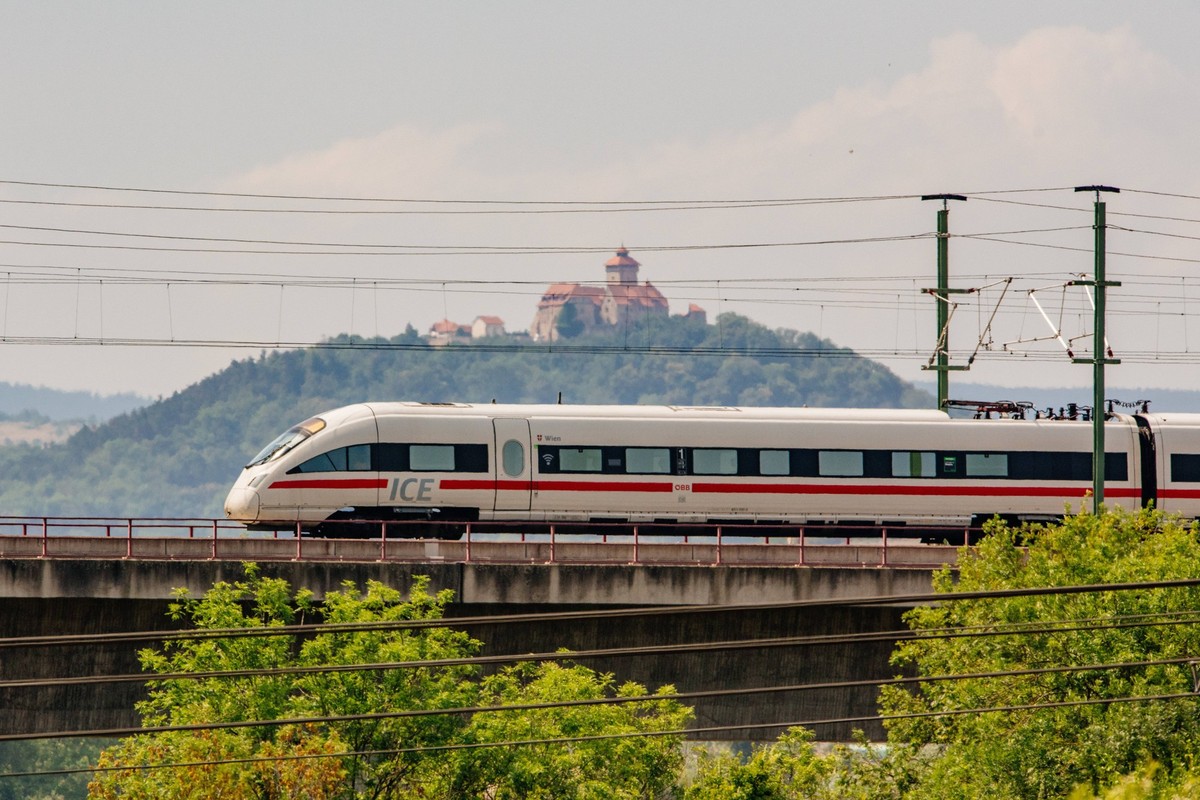 Ichtershausen , 080818 , Neue ICE-Trasse zwischen Berlin und M