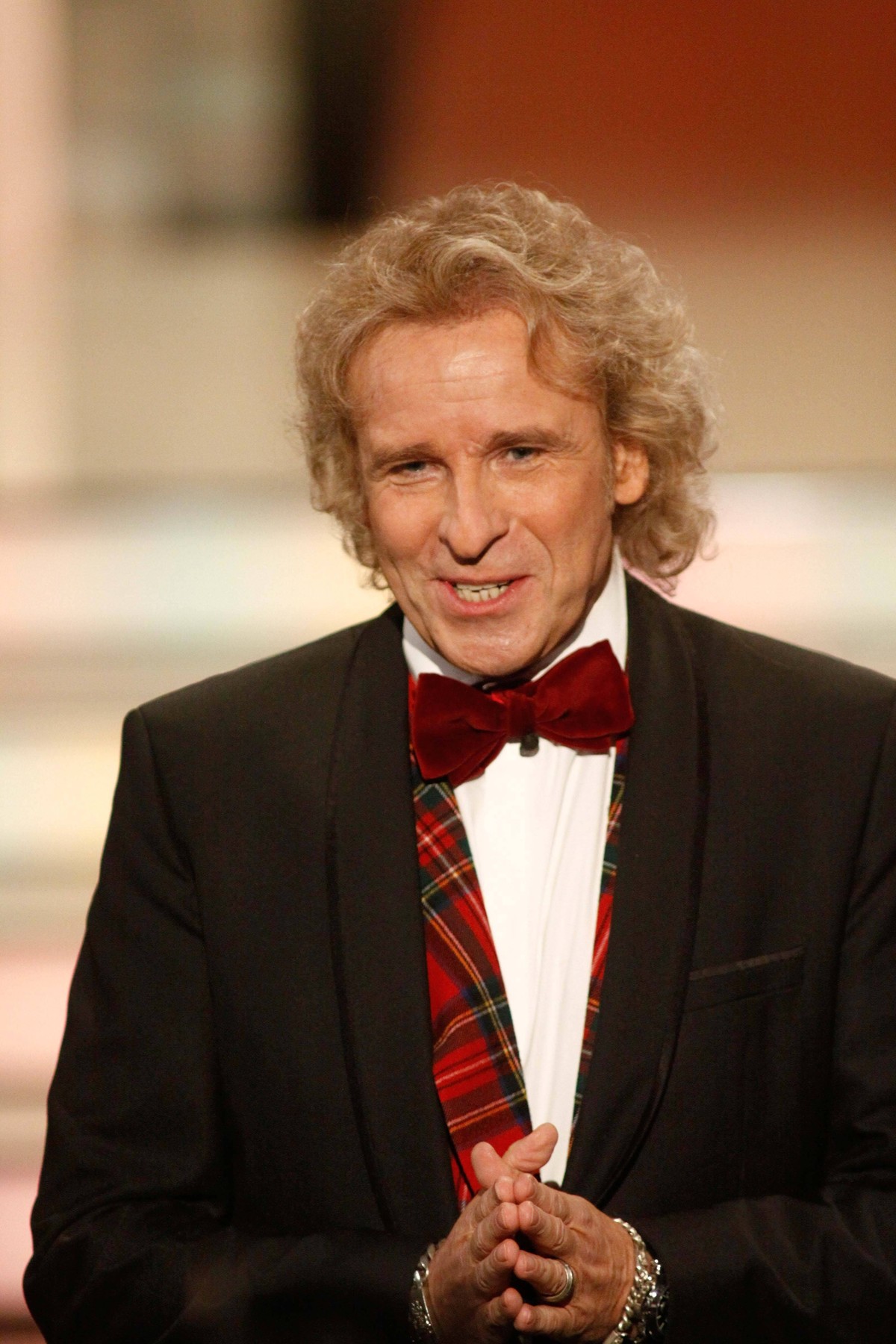 Dec. 3, 2011 - Friedrichshafen, California, Germany - TV personality Thomas Gottschalk presents Thomas Gottschalk s last show hosting Germany s most successful tv show Wetten Dass in Friedrichshafen,  ...