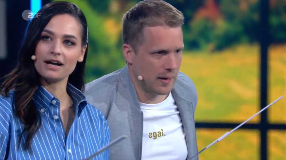 Amira und Oliver Pocher: Die beiden waren sich in der Sendung nicht immer einig.
