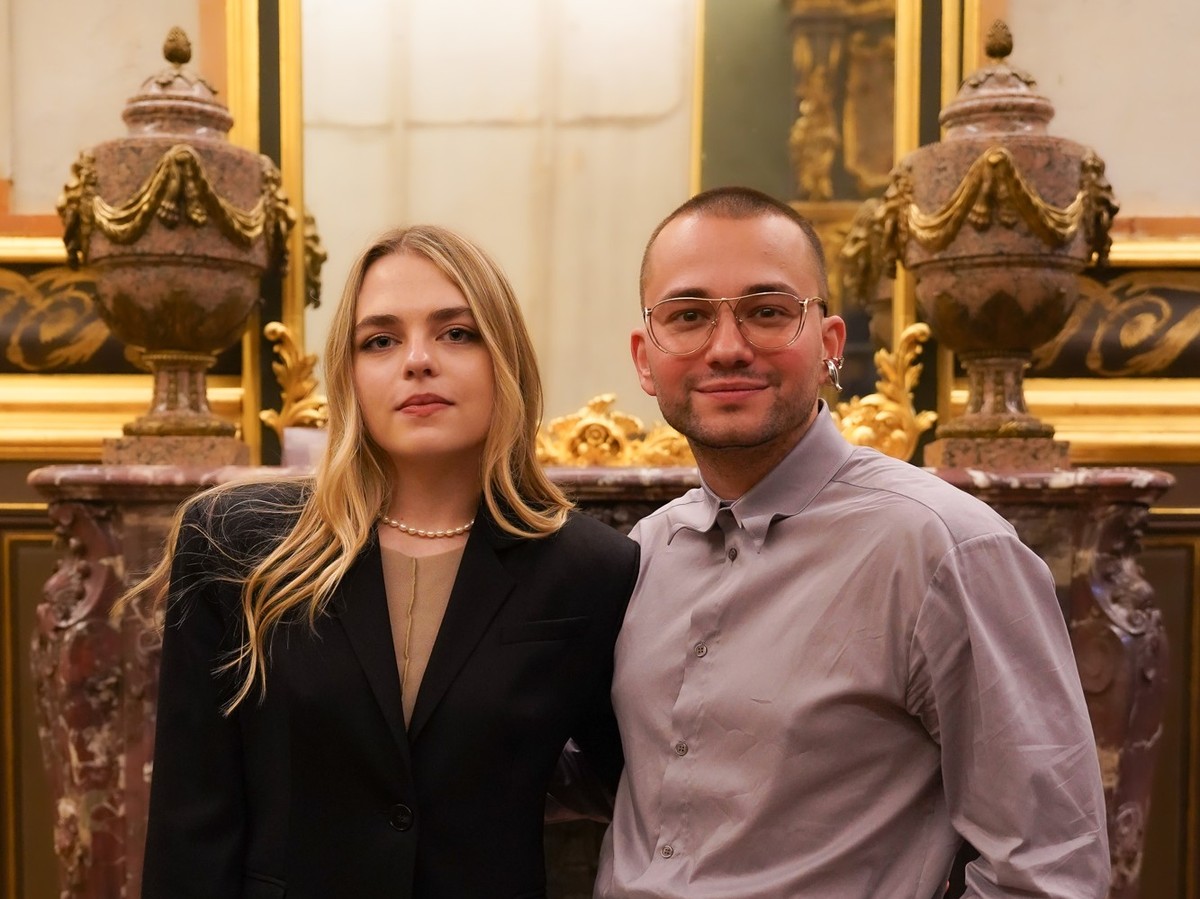 Anna Ustenko und Ivan Frolov sind verantwortlich für den "Look into the future"-Wettbewerb.