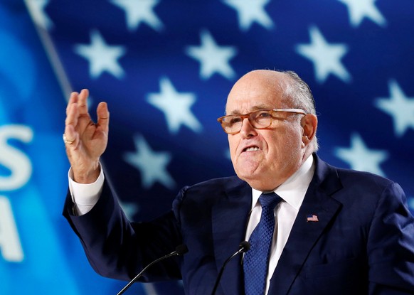 Versucht, Trump aus jedem Dreck zu ziehen: Rudy Giuliani.