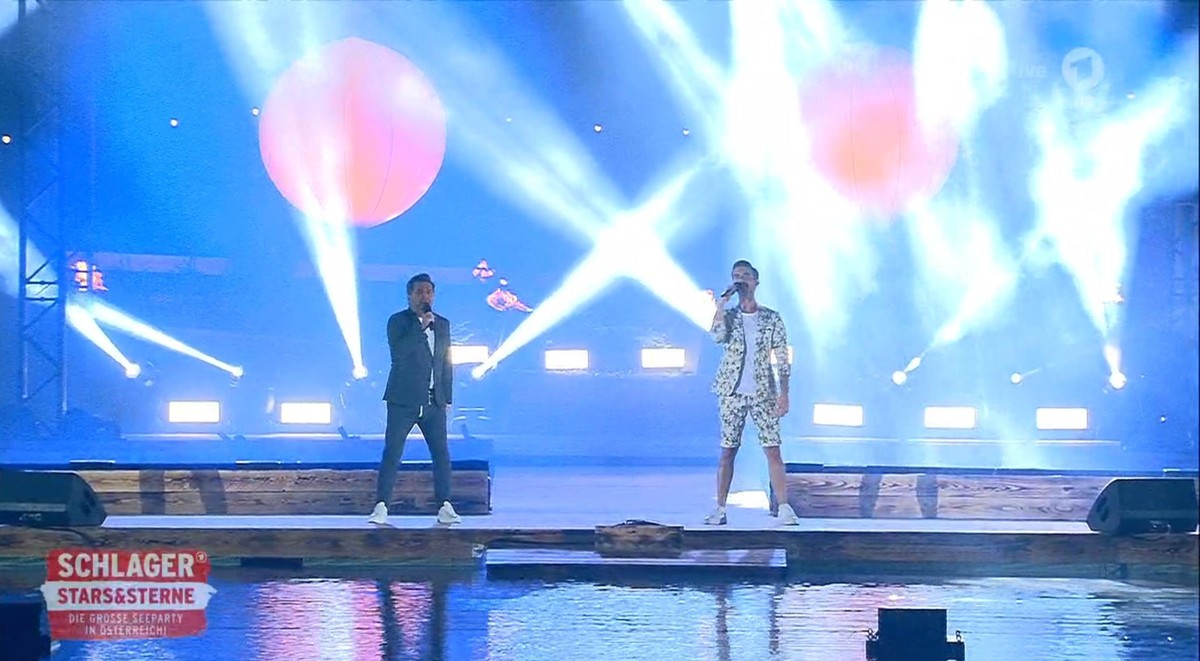 Thomas Anders und Florian Silbereisen: Die beiden sangen ein gemeinsames Lied zusammen.