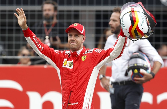 Motorsports: FIA Formula One World Championship WM Weltmeisterschaft 2018, Grand Prix of Germany, 5 Sebastian Vettel (GER, Scuderia Ferrari), Hockenheim Germany