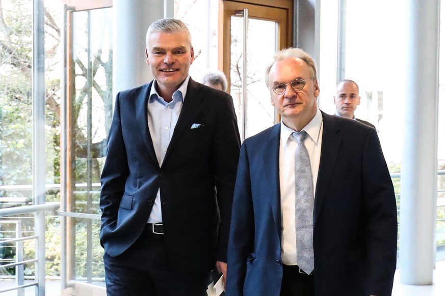 Innenminister Holger Stahlknecht CDU,Sachsen Anhalt und Ministerpr