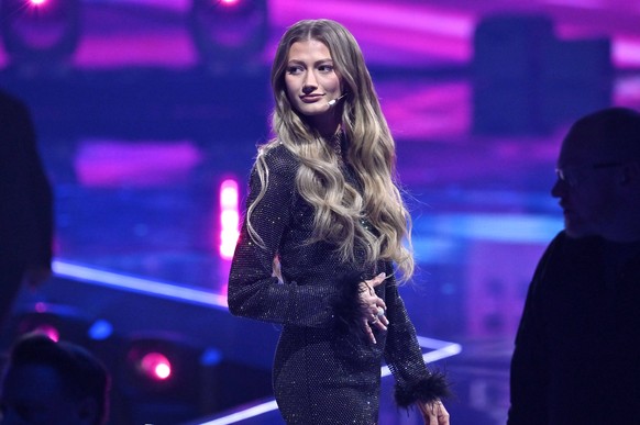 Leony en el segundo show en vivo de la temporada 20 del RTL casting Deutschland sucht den Superstar / DSDS 2023 en MMC Coloneum.  Colonia, 8 de abril de 2023 *** Lyon en el segundo show en vivo de la temporada 20 de ...