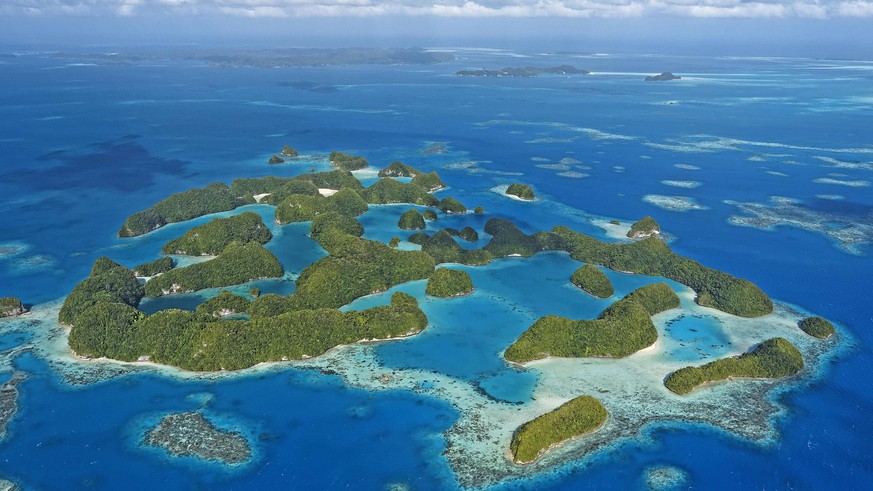 Sieht schön aus, oder? Die Insel Palau.