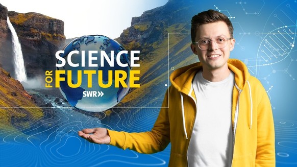 HANDOUT - 26.07.2022, Baden-W�rttemberg, Baden-Baden: �Science-Youtuber� Jacob Beautemps (Handout-Montage). In der dreiteiligen Wissenschaftsserie �Science for Future� widmet sich der S�dwestrundfunk  ...