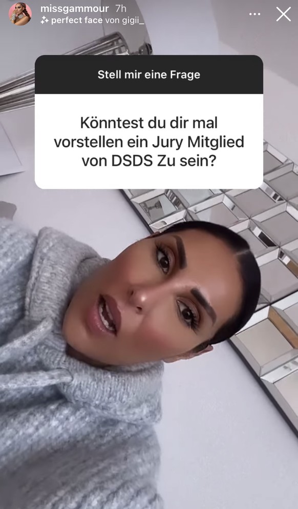 Senna Gammour erklärte, was sie von der Show "DSDS" hält.